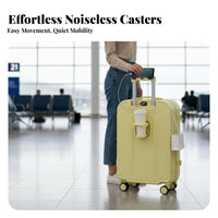 20 Inch Carry-on Suitcase Telescoping Handle 20 Inch Carry-on Luggage for Adults