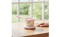 Compact Depilatory Heater with Pouring Spout Portable Depilatory Melting Pot with Spout Easy to Clean Appliance Beginner-Friendly for Beauty Salons