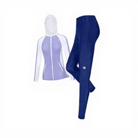 Aquatic Suit Set, Long Sleeve, UPF Sun Shirt, Holiday