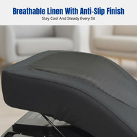 Elderly Lift Assist Pad, Electric Seat Riser, Sofa Chair Support, Adjustable Height, Remote Control Strap, Breathable Fabric