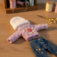BJD Doll Dress Set Easy to Put on Toy Clothing Matching Hat