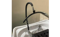 Waterfall Shampoo Sprayer Modern Design Shadow Rinse Attachment Salon Wash Basin Sprayer for Beauty Spa