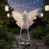 Long Tail Butterfly Wings Lightweight Iridescent Elf Wings for Festivals, Adults