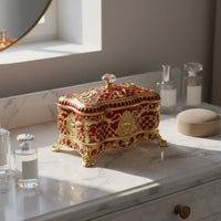 European Design Jewelry Case Luxury Design Vintage Design Keepsake Box