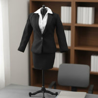 Female Figure Business Suit 1/6 Scale Office Uniform Action Figure Suit Set for Collectors, Hobbyists, Display, Diorama