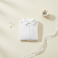 Long Sleeve Doll Shirt Casual Design Short Sleeve Doll Shirt Easy to Match