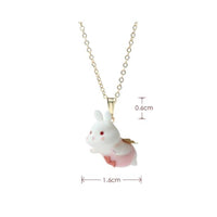 Hare Necklace Dainty Bunny Necklace Jewelry for Women, Girls, Gifting, Combining
