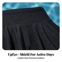 High waist swim pants, sun protection
