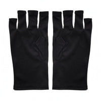Fingerless Manicure Gloves Exposed Fingertips Handwear Breathable