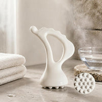 Ceramic Gua Sha Tool White Ceramic Massager Handheld