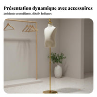 Child Mannequin with Stand Long-Lasting Construction Child Mannequin