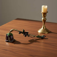 Candle Quencher Enamel Finish Dome Candle Quencher Wick Extinguishing Tool Prevents Smoke & Candle Material Spray