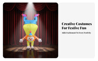 Inflatable Alien Costume Easy to Use Carry Me Costume Compact Storage for Men