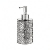 Pump Bottle Textured Container Clear for Countertop, Kitchen