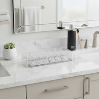 Clear Acrylic Lens Box Transparent for Vanity Table