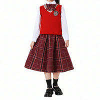 Kids Holiday Performance Sweater Set, academic style, choir, unisex, assorted colors, random design