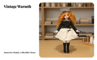 30cm Doll Clothes to-Wear Ensemble BJD Doll Outfit Set BJD Clothes Set for Hobbyists, Display