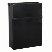 Wall-Mounted Mailbox Front Flap Metal Mailbox Easy to Install