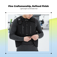 Black Waterproof Travel Vest