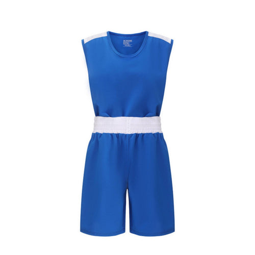Boxing Top and Shorts Round Neck Boxing Training Outfit Breathable