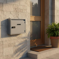 Password Lock Mailbox Secure Wall Mount Mailbox Easy Access Security Container for Front Door
