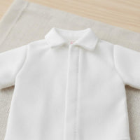 White Doll Blouse Easy to Match Toy Clothing Washable
