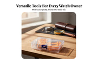 Watch Strap Adjustment Tool Set Includes Replacement Pins Watch Link Removal Kit Portable Easy to Use for DIY Hobbyists