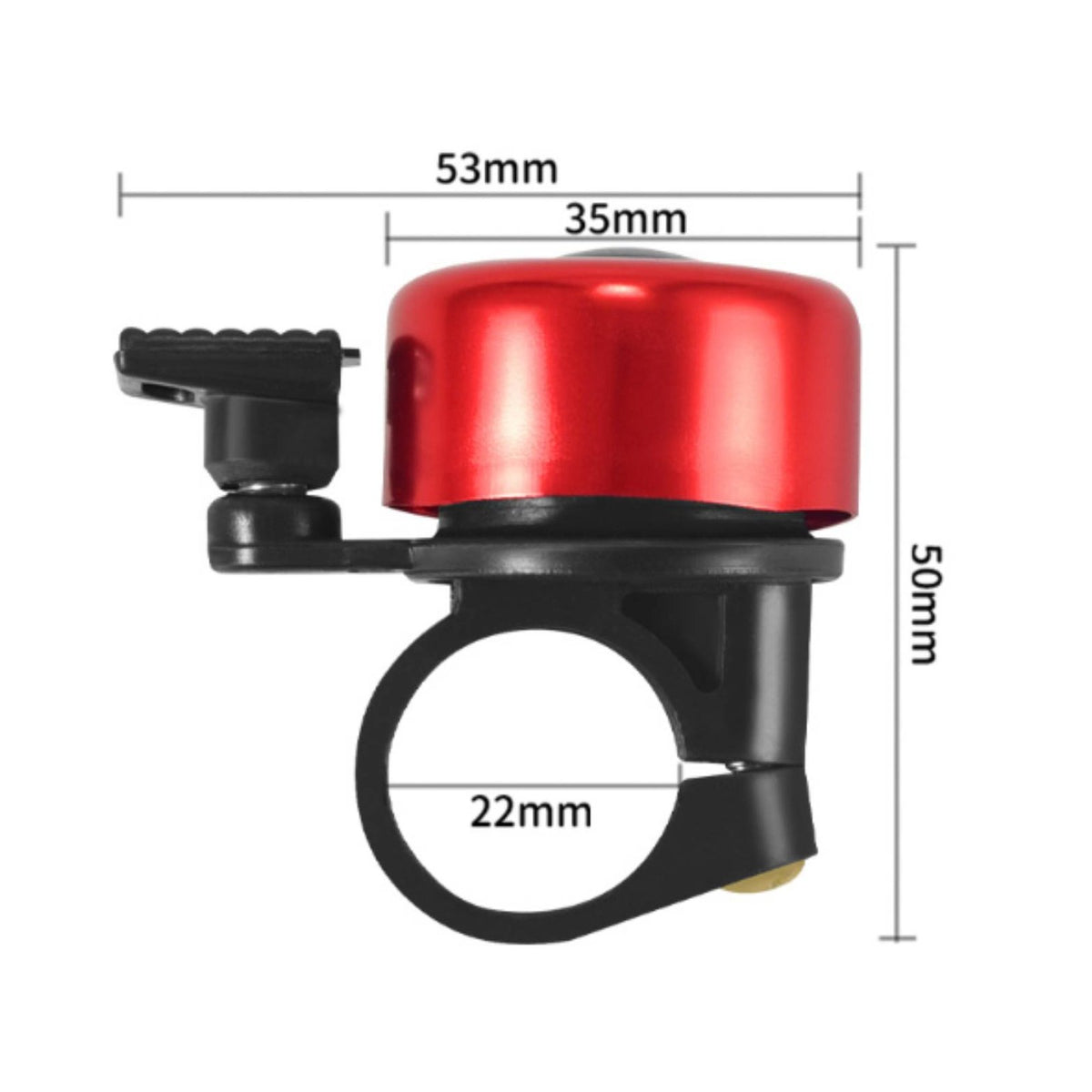 Mountain Bike Bell Easy to Install Cycle Bell Compact Size for Cycling
