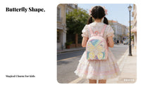 Sequin Fluttery Creature Backpack Reversible Sequins Young Child Fluttery