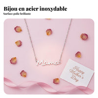 Mama Letter Bracelet Ideal Gift Stainless Steel Letter Bracelet Tarnish