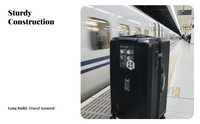 Checked Suitcase, Large Capacity, Casters, TSA Lock, Travel