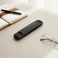 2 Pieces PU Leather Pen Clip Lightweight PU Pen Sleeve Organized Storage