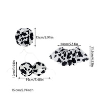 Cow Print Goose Outfit Couple Design Goose Costume Set Outdoor Decoration
