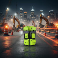 Reflective Safety Vest Lightweight for Roadside, Cyclists