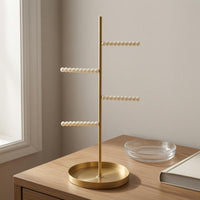 Earring Display Stand Freestanding Tabletop Accessory Organizer Space-Saving