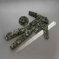 Jungle Set Stitched Seams Miniature Soldier Outfit Fabric