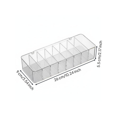Clear Acrylic Lens Box Transparent for Vanity Table