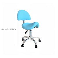 Height-Adjustable Swivel Chair Contoured PU Leather Office Chair Support Work Furniture