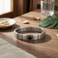 Static-Neutralizing-Static Bracelet Skin-Gentle Wireless Static-Neutralizing-Static Bracelet Wearable Accessory Stainless Steel