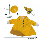 3 Pieces Porch Goose Raincoat Waterproof Goose Raincoat Set Cute Design for Yard