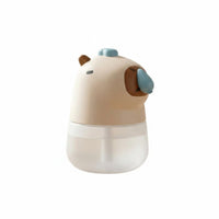 Capybara Soap Dispenser Transparent Reservoir Touchless Foam Soap Dispenser Child Friendly Washroom Accessory