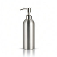 Dispenser Bottle with Pump Reusable Pump Bottles Rustproof for Bathroom, Kitchen