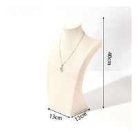 Necklace Display Stand Stable Base Jewelry Bust Stand Portable for Shop Counter