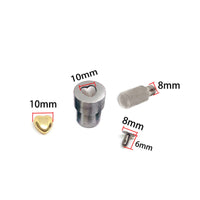 Heart-Shaped Press Die Metal Manual Press Die Small Size for Factory, Crafters