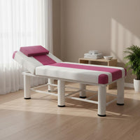 Beauty Treatment Bed Foldable Folding Massage Bed Upholstered Exam Couch Thick Padded Cushion Massage Couch Easy to Clean