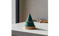 Wooden Cone Display Stand Compact Cone Bracelet Intended for Boutique