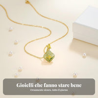 Blossom Flower Necklace Elegant Design Flower Shape Necklace Gift Box Included