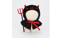 Stuffed Toy Halloween Outfit Soft Material 10cm Doll Clothes Set Easy to Wear
