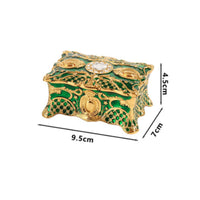 Ornate Jewelry Box Decorative Jewelry Box Velvet Soft Interior