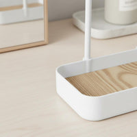 Desktop Jewelry Holder Untangled Jewelry Stand Tray Space-Saving Design Necklace and Earring Tree for Dressing Table, Countertop, Bedroom